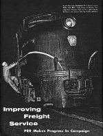 "Improving Freight Service," Page 8, 1957